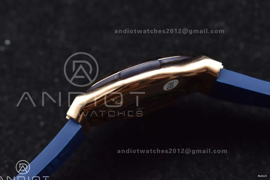 Diamond Classic Strap Best Fusion on Blue Dial Blue with Edition SS HBF Bezel Gummy 1:1 A2892 45mm 1203